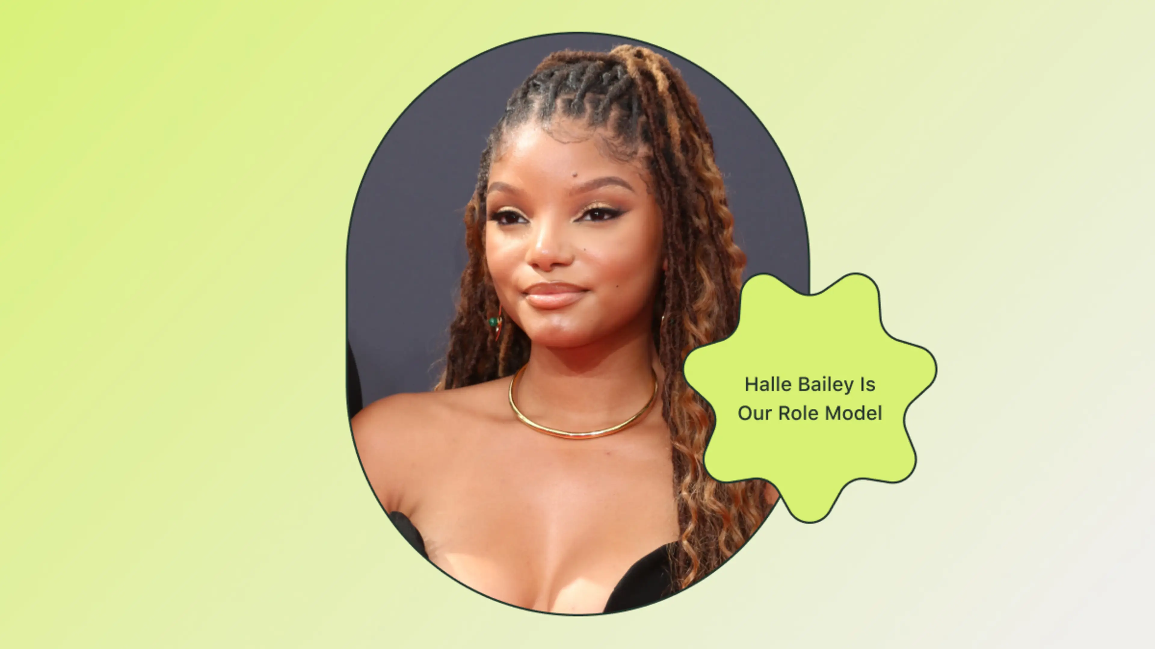 Image for article How Halle Bailey’s (Lack of a) Pregnancy Announcement Has Empowered Us