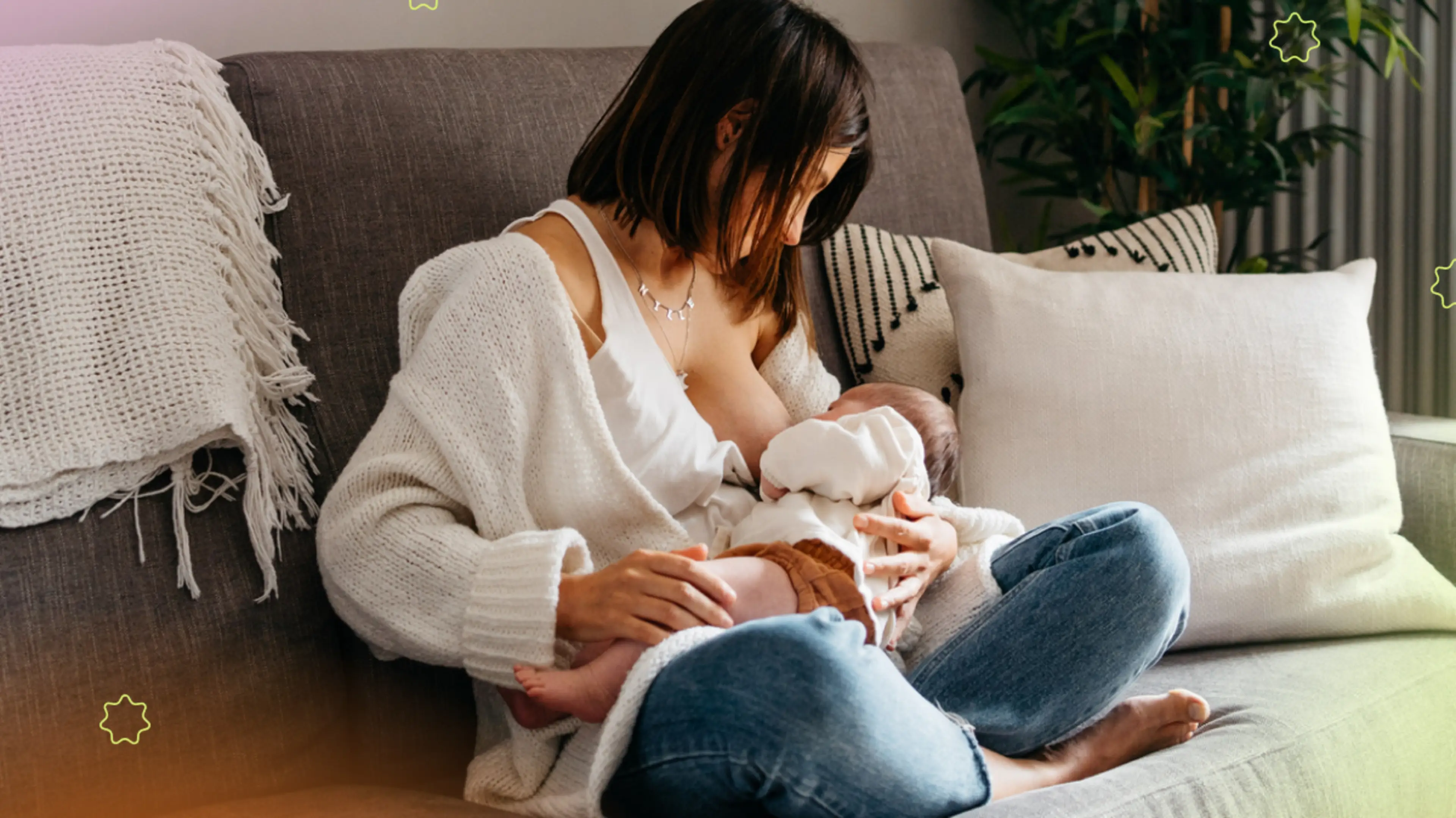 Image for article From Shopping to Binge Watching, New Moms Share Their Feeding Time Rituals